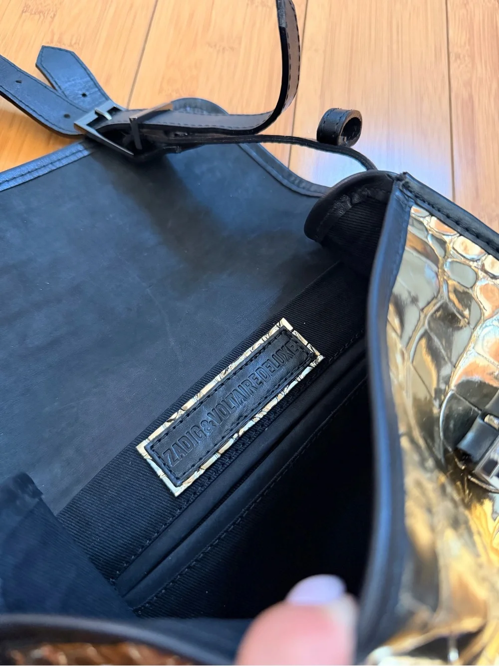 zadig voltaire deluxe crossbody bag